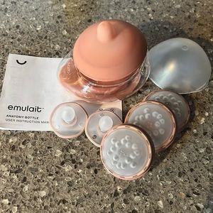 Emulait Anatomy Bottle & Pacifiers